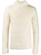 Jean Paul Gaultier Vintage Chunky Knit Jumper - Neutrals