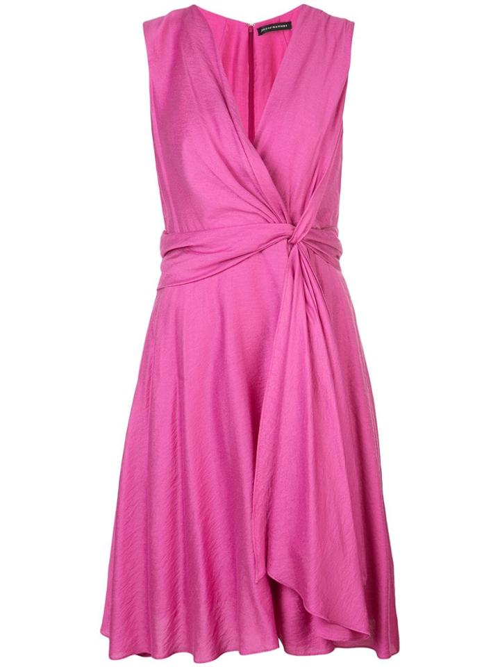 Natori Knot Tie Dress - Pink