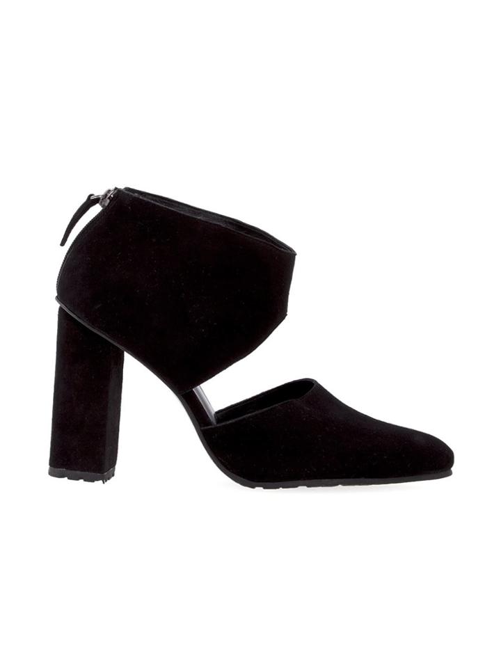 Studio Chofakian Chunky Heel Pumps - Black