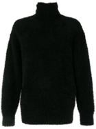 Kazuyuki Kumagai Turtleneck Textured Jumper - Black