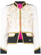 La Condesa - Mariscal Military Jacket - Women - Polyester/viscose/wool - 36, White, Polyester/viscose/wool