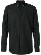 Neil Barrett Studded Collar Shirt - Black