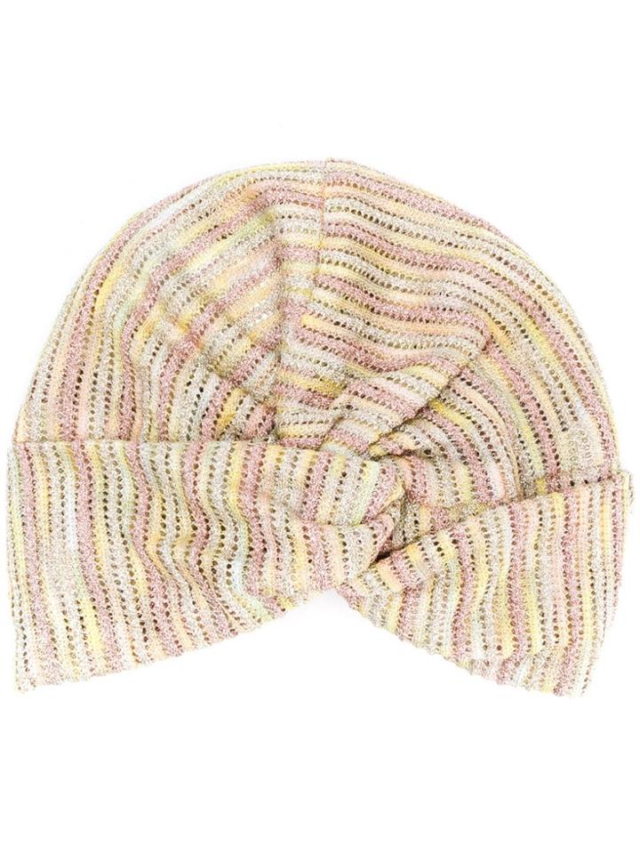 Missoni Embroidered Hat - Neutrals