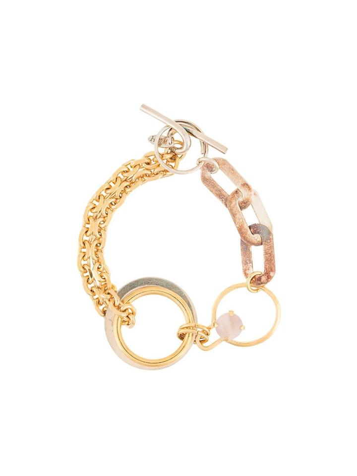 Wouters & Hendrix Contrast Chain Bracelet - Gold
