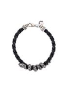 D'amico Snake Detail Braided Bracelet