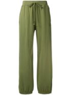 Fenty X Puma - Sweatsuit Pants - Women - Cotton/polyester/spandex/elastane - M, Green, Cotton/polyester/spandex/elastane
