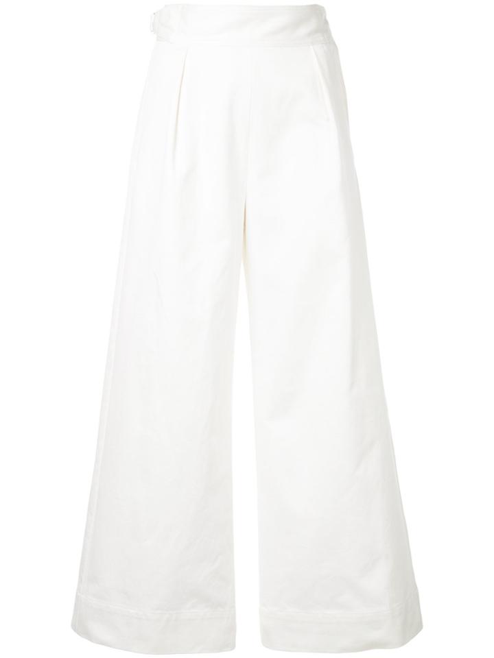 H Beauty & Youth High Waisted Pants - White