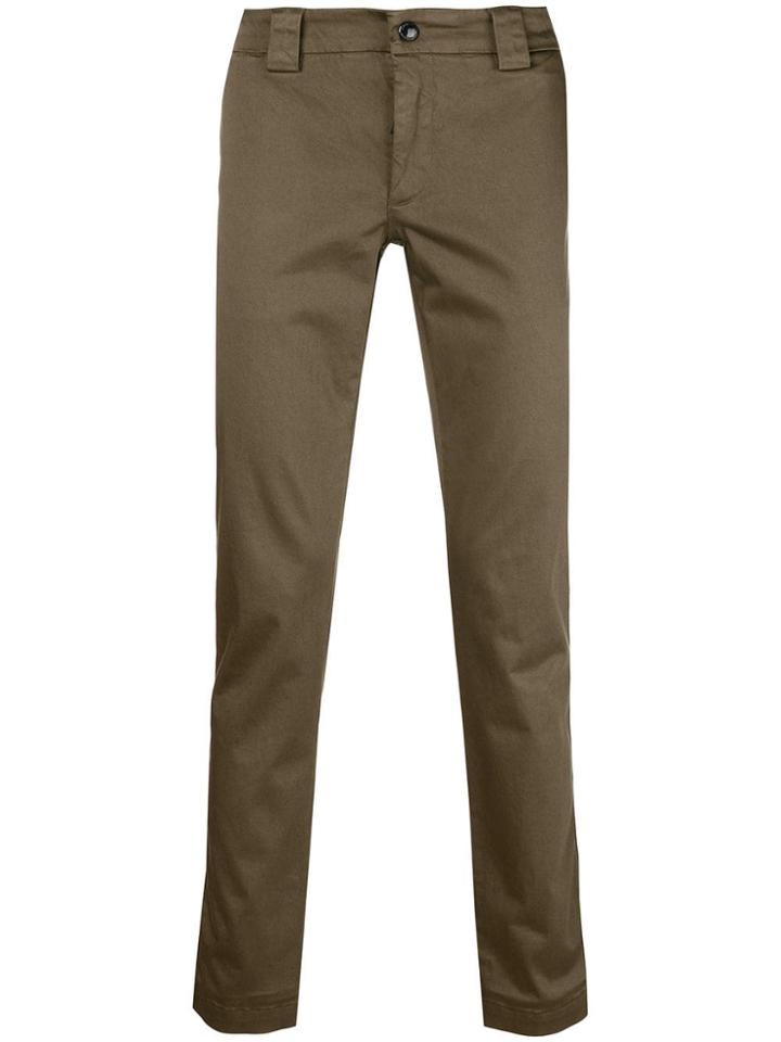 Cp Company Basic Chino Trousers - Green