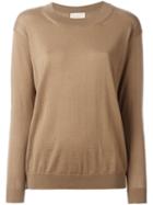 Erika Cavallini 'sidony' Pullover, Women's, Size: Large, Brown, Virgin Wool