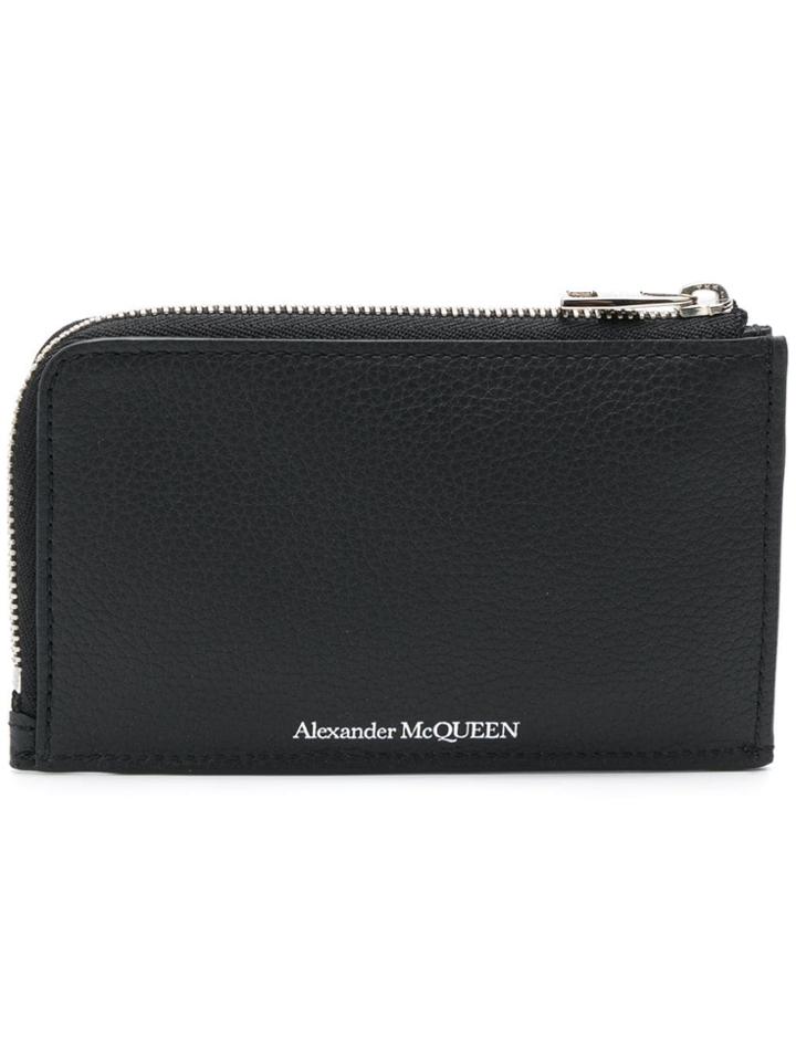 Alexander Mcqueen Small Coin Pouch - Black