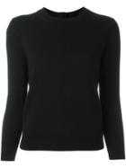 Marc Jacobs Embellished Button Jumper - Black