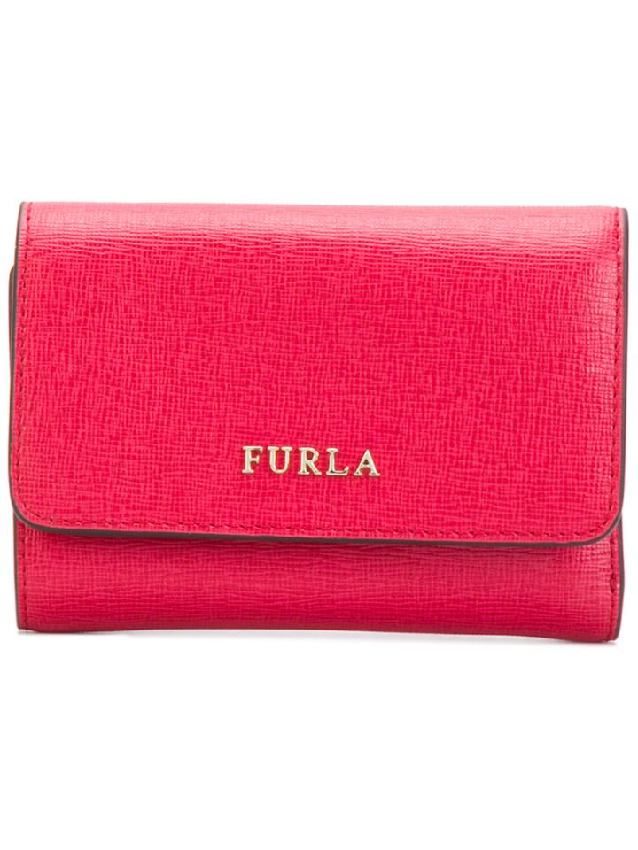 Furla Babylong Trifold Wallet - Red