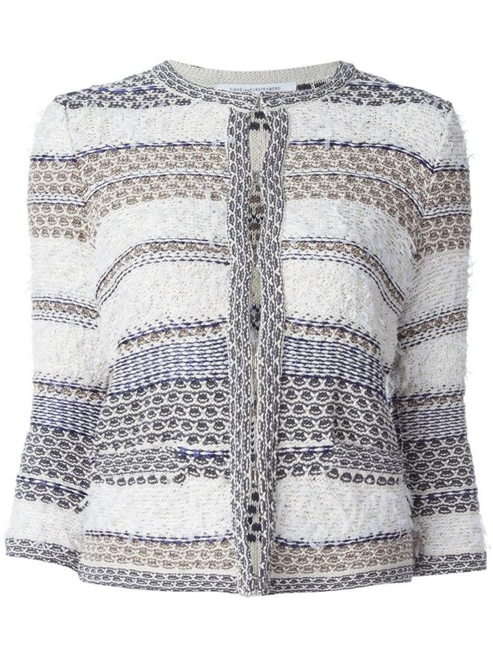 Diane Von Furstenberg Tweed Jacket