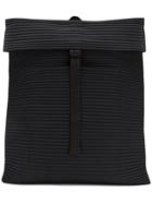 Homme Plissé Issey Miyake Pleated Rectangle Backpack - Black