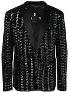 Philipp Plein Sequin-embellished Blazer - Black