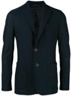 Giorgio Armani - Two Button Blazer - Men - Polyamide/spandex/elastane - 58, Blue, Polyamide/spandex/elastane