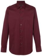 Prada Classic Long-sleeved Shirt - Red