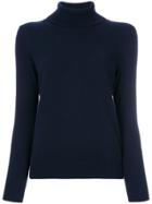 N.peal Cashmere Roll Neck Sweater - Blue
