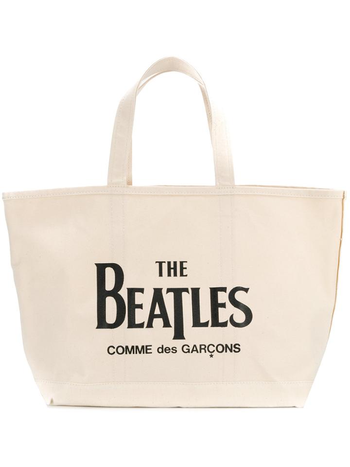 The Beatles X Comme Des Garçons Beatles Tote Bag - Nude & Neutrals
