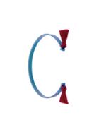 Eye M By Ileana Makri Summer Titan Tassel Cuff - Blue