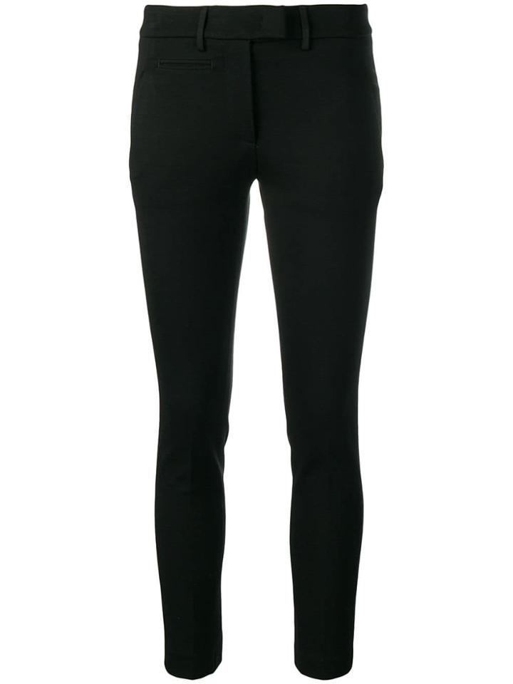 Dondup Mid-rise Skinny Trousers - Black