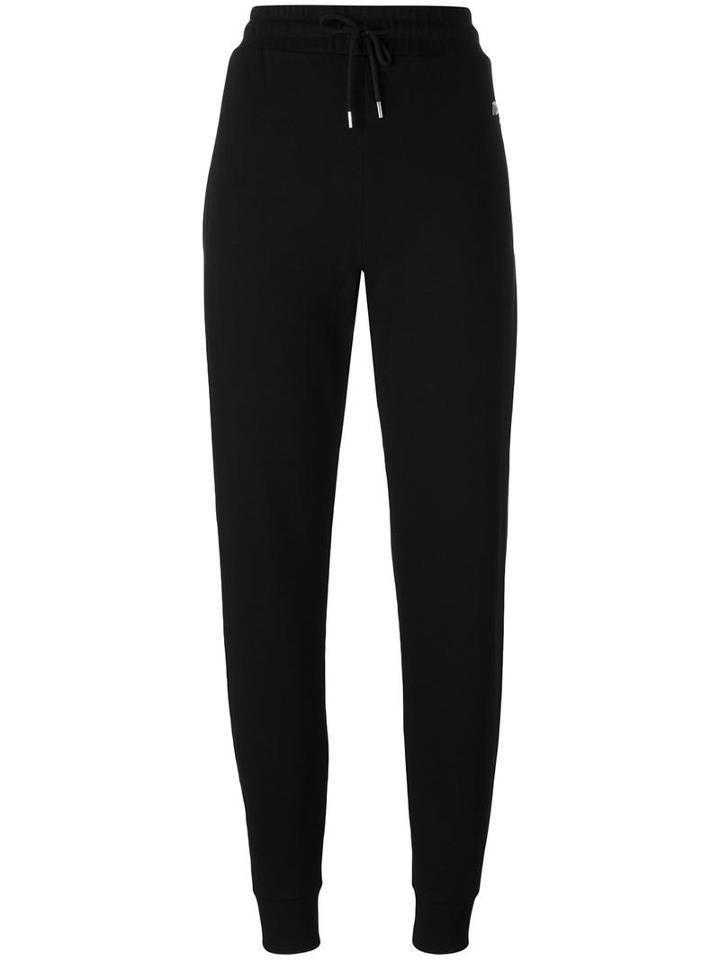 Mcq Alexander Mcqueen Handwritten Mcq Logo Track Pants, Women's, Size: Large, Black, Cotton