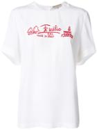 Emilio Pucci Casual Slogan T-shirt - White
