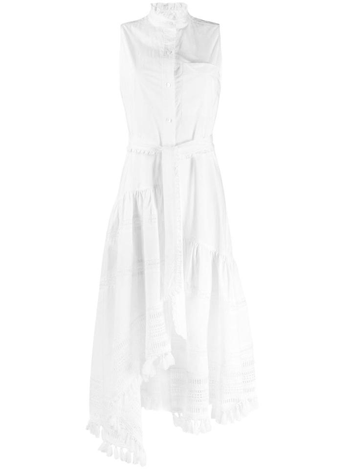 Derek Lam 10 Crosby Neroia Lace Inset Maxi Dress - White