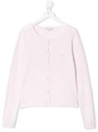 Bonpoint Button Up Cardigan - Pink