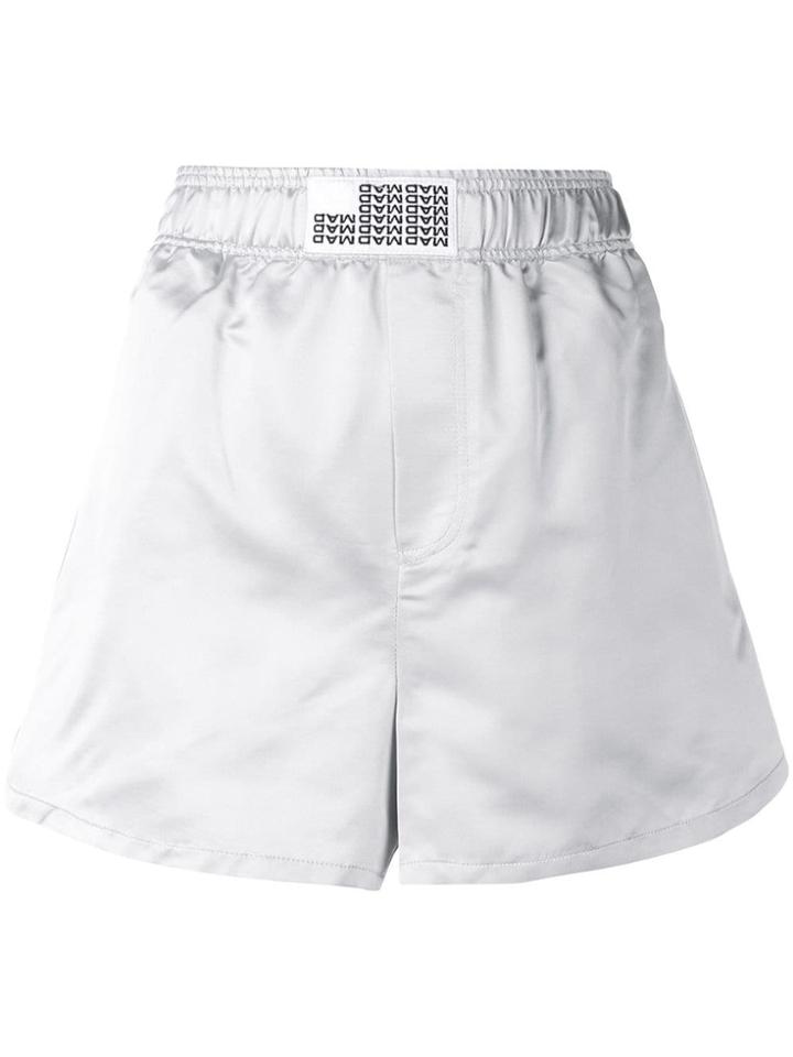 Matthew Adams Dolan High Waisted Style Shorts - Grey
