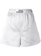 Matthew Adams Dolan High Waisted Style Shorts - Grey