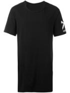 11 By Boris Bidjan Saberi Cross T-shirt, Men's, Size: Xs, Black, Cotton