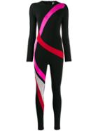 No Ka' Oi Game Striped Jumpsuit - Black