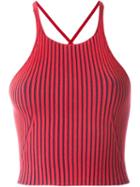 T By Alexander Wang Ribbed Knit Crop Top