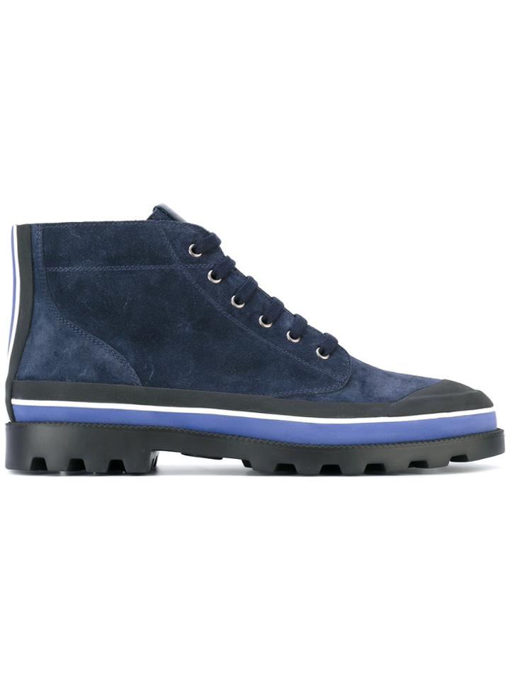 Valentino Valentino Garavani Lace-up Boots - Blue