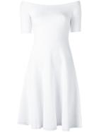 Michael Kors Off Shoulder Dress, Women's, Size: Xs, White, Viscose/nylon