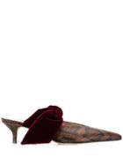 Gia Couture Kitten Heel Pumps - Brown