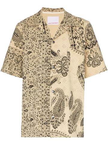 Paria Farzaneh Iranian Print Shirt - 109 - Neutrals