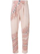 Raquel Allegra Tie Dye Sweatpants - Nude & Neutrals