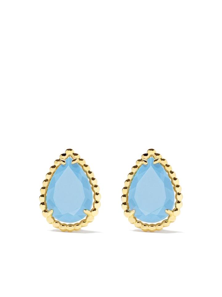 Boucheron 18kt Yellow Gold Serpent Bohème Turquoise S Motif Teardrop