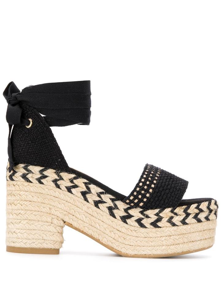Castañer Open Toe Sandals - Black