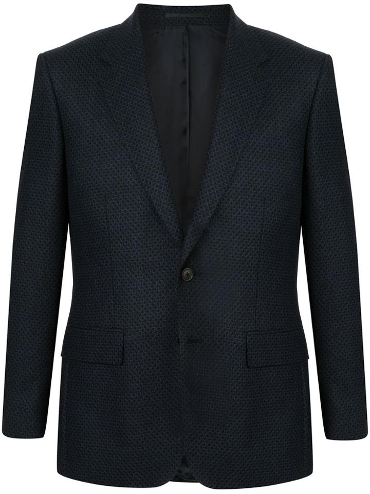 Gieves & Hawkes Textured Blazer - Blue