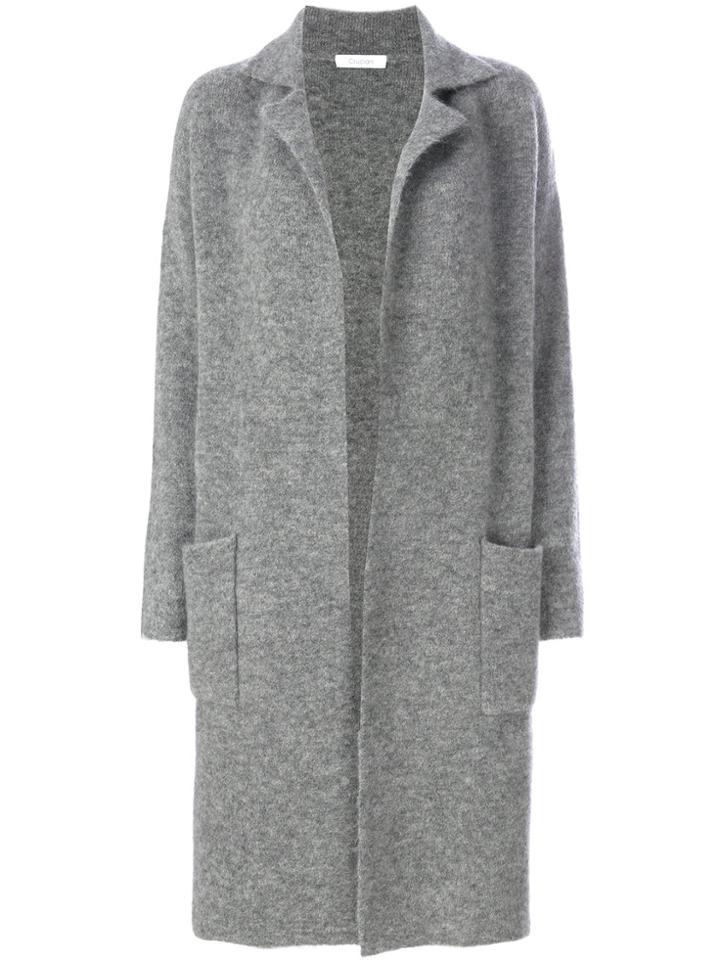 Cruciani Open Cardi-coat - Grey
