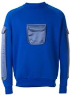 Cottweiler Patch Pocket Sweatshirt - Blue