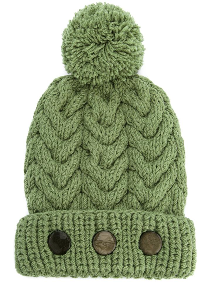 711 Olive Beanie - Green