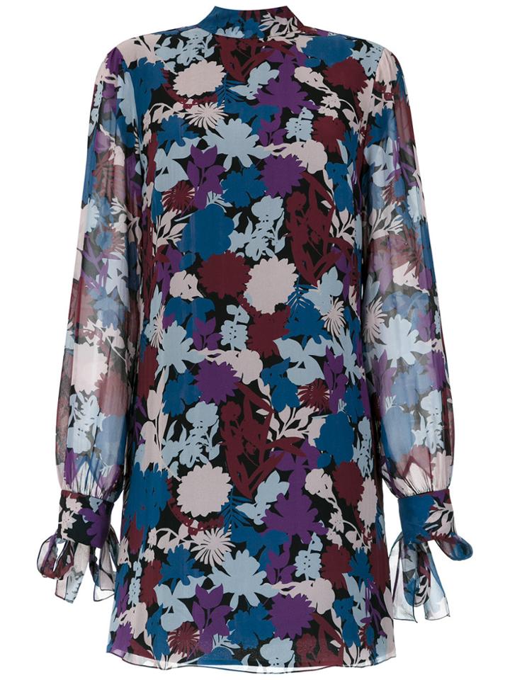 Tufi Duek Floral Print Shift Dress - Unavailable