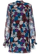 Tufi Duek Floral Print Shift Dress - Unavailable
