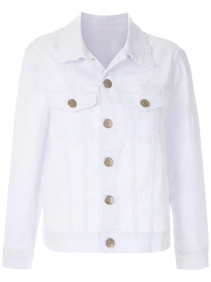 Uma Raquel Davidowicz Cela Denim Jacket - White