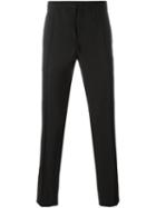 Valentino Straight Leg Trousers, Men's, Size: 50, Black, Cotton/wool
