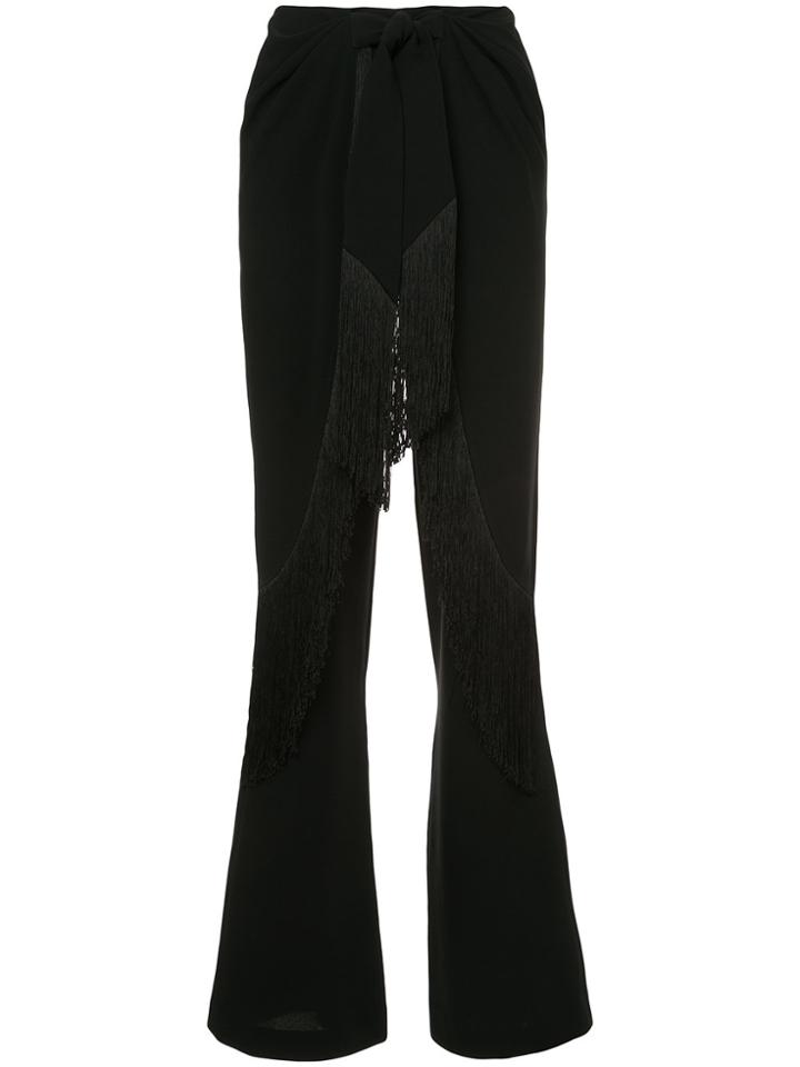 Cinq A Sept Fringe Trousers - Black